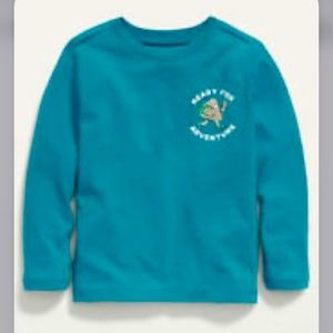 Longsleeve T-Shirt Toddler Teal